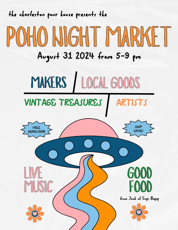 Poho Night Market Flyer August 31 2024 - 1