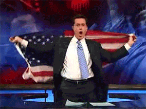 Steven-Colbert-dancing-with-the-American-flag.gif
