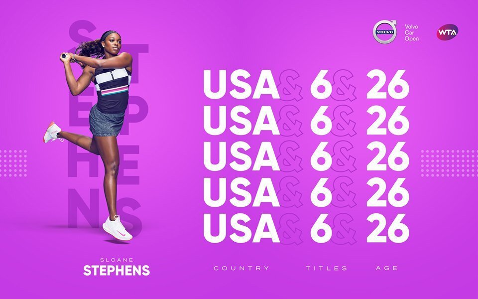 Sloane Stephens Returns to Charleston to Compete in Volvo Car Open