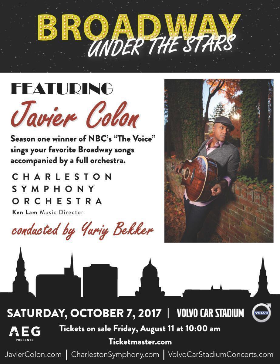 Broadway Under the Stars featuring Javier Colon and the Charleston