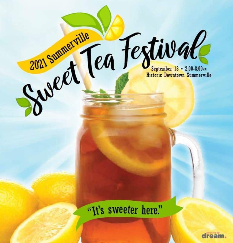 Summerville’s Sweet Tea Festival Set for Saturday Holy City Sinner