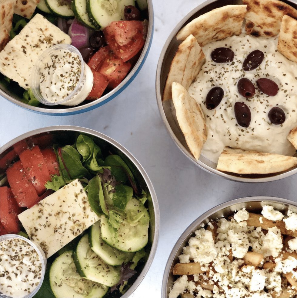 My Big Fat Greek Trailer To Open Eatery In Upcoming Downtown Food Hall   Salads And Dips 