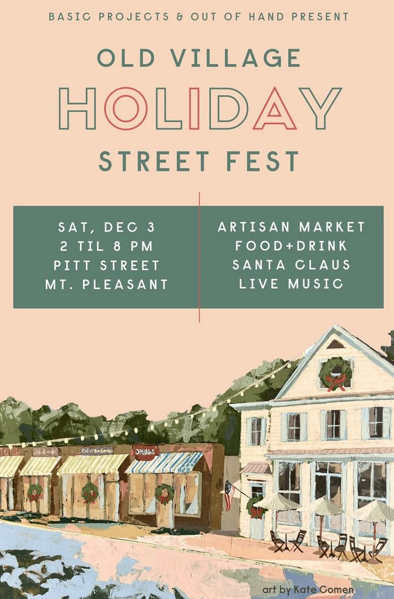 Old Village Holiday Street Fest Returns on December 3rd Holy City Sinner