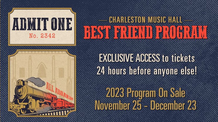 The “Best Friend Program” Returns to The Charleston Music Hall