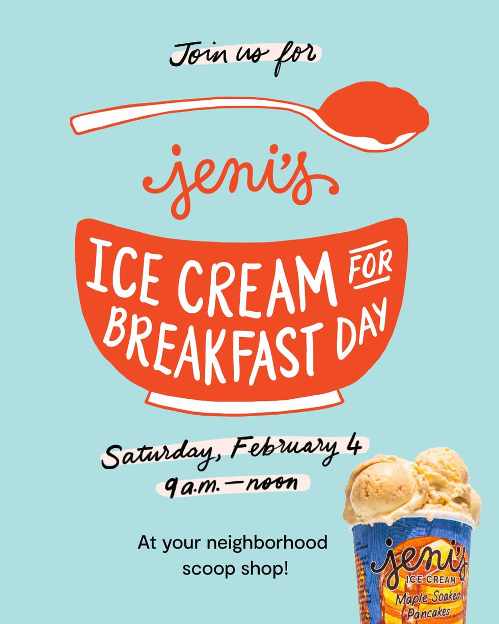 Ice cream breakfast 2025 day