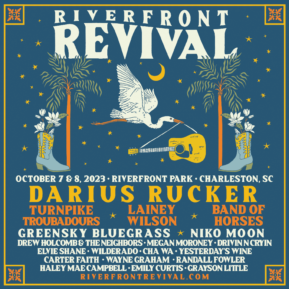 Darius Rucker’s Riverfront Revival Announces 2023 Lineup Holy City Sinner