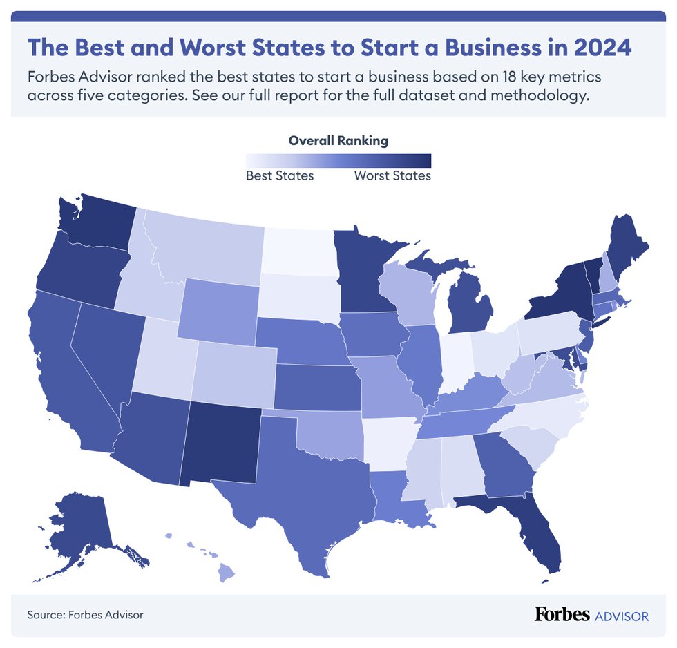 Forbes Advisor South Carolina Is The 10th Best Place To Start A   BestStatestoStartaBusiness2024 