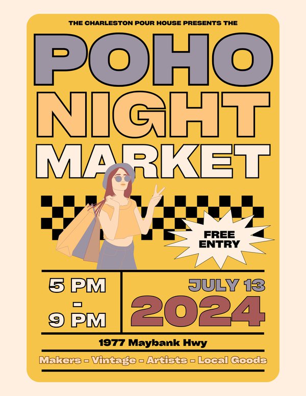 Poho Night Market Flyer July 13 2024 - 1
