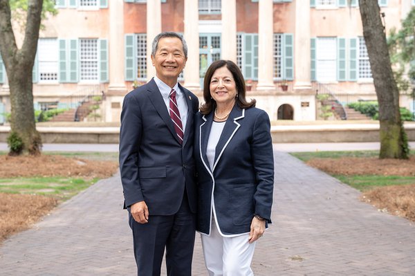 Anita Zucker &amp; President Hsu