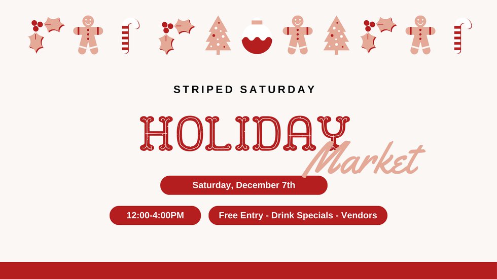 Striped - Holiday market