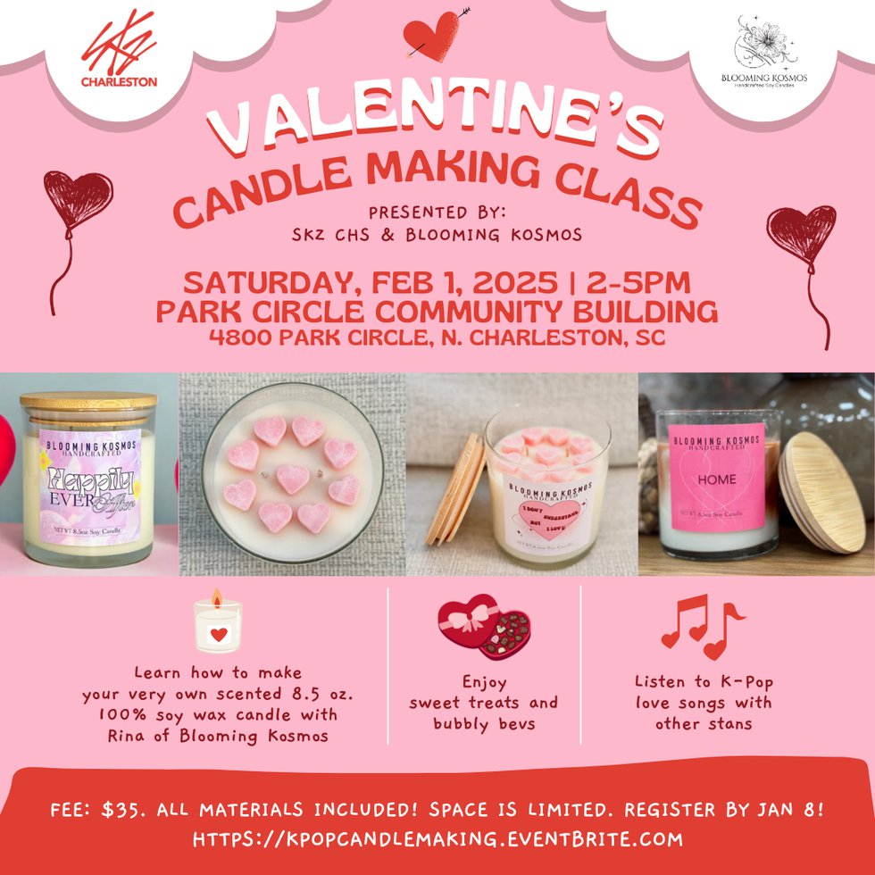 Valentine's candlemaking class Social - 1