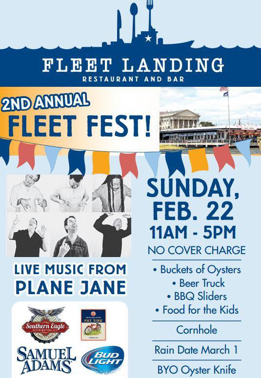 Fleet Fest Returns to Fleet Landing This Sunday Holy City Sinner